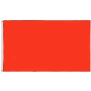 Unicolor Rode Vlag 250x150cm - GROTE Rode Vlag 150 x 250 cm - AZ VLAG