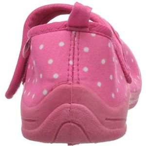 Speelschoenen voor kinderen, uniseks, korte pantoffels met stippen, roze/18 (stippen), 32/33 EU