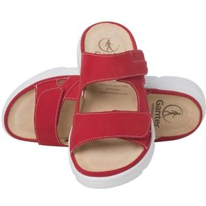 Ganter Halina-h slippers voor dames, rood, 38 EU Breed