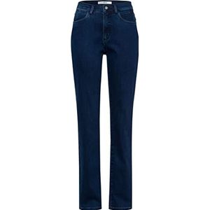 BRAX Carola damesbroek met vijf zakken, winterse kwaliteit jeans, Used Dark Blue., 27W x 32L