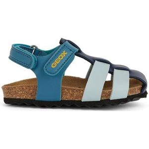 Geox Baby Jongens B Chalki Boy Sandalen, Octaan Navy, 20 EU