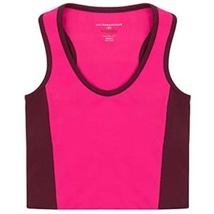 Wrangler Womens Compressie Top T-shirt, roze yarrow, X-Large