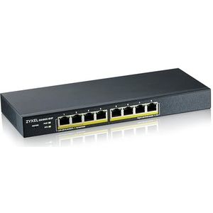 ZYXEL 8-poorts GbE Smart Managed PoE-switch