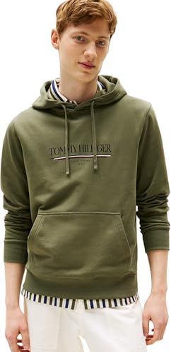Tommy Hilfiger, Heren, Sweatshirts & Hoodies, Groen, Maat: 3XL Katoen,