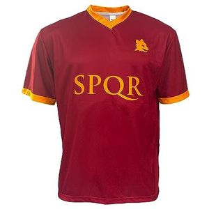 AS Roma Replica shirt seizoen 2023/24, officieel product, geel/rood, uniseks, Rood, 2 anni