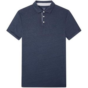 Hackett London Heren Cargo Short Polo, Blauw (Navy), XS, Blauw (zwart), XS