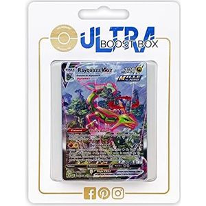 Rayquaza VMAX 218/192 Rapid Strike Shiny Alternative - Ultraboost X Epée et Bouclier 7 Évolution Céleste - Doos met 10 Franse Pokemon kaarten