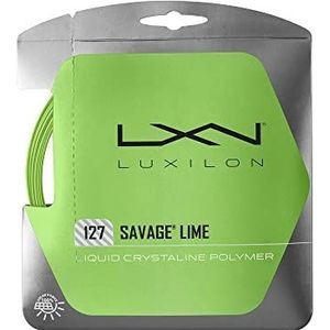 Luxilon Unisex tennisssnaar Savage 127, lichtgroen, 12,2 meter, 1,27 mm, WRZ994500