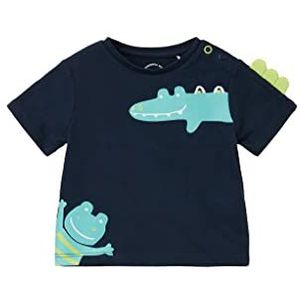 s.Oliver T-shirt, korte mouwen, uniseks, baby, Blauw, 80