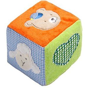 Rotho babydesign speelkubus met rammel, knisereffect en spiegel, vanaf 3 maanden, meerkleurig, 47010