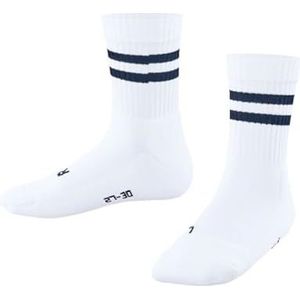 FALKE - Dynamic SO - Gedessineerd Katoen Sokken - Wit - Maat 23-26