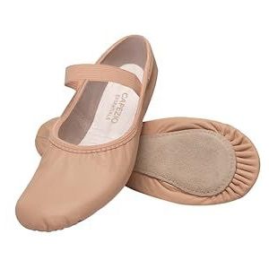 Capezio Luna balletschoen voor kinderen, Ballet Roze, 11.5 UK Wide