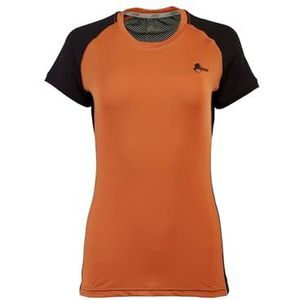 Ande W33020-9610 Rosetta Lady T-Shirt Dames Abrikoos/Zwart Maat XS, abrikoos/zwart, XS