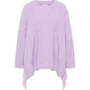 ZITHA Gebreide damestrui 19025294-ZI01, lila, M/L, paars, M/L