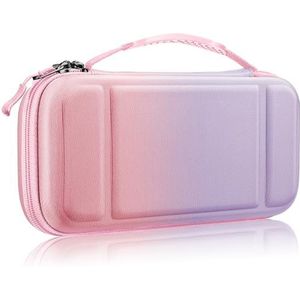 Fintie Carry Case voor Nintendo Switch / Switch Oled - [Schokbestendig] Harde Hoes Beschermhoes Draagbare tas met 10 kaartsleuven binnenzak voor Switch Console Joy-Con accessoires, (Z-Fantasie Ombre)
