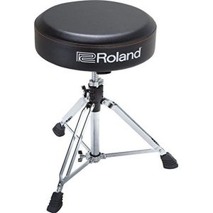 Ronde Roland Drum kruk met duurzaam vinyl zitje RDT-RV