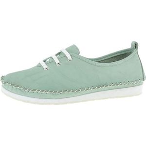 Andrea Conti Dames vetersneakers, munt, 43 EU