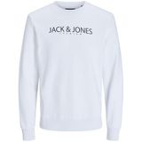JACK & JONES JPRBLAJAKE Sweat Crew Neck FST, wit (bright white), M