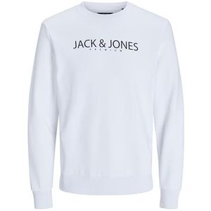 JACK & JONES JPRBLAJAKE Sweat Crew Neck FST, wit (bright white), M