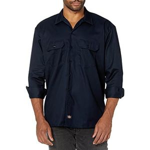 Dickies Shirt met lange mouwen voor heren, blauw (Dark Navy Dn), M
