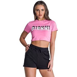 Gianni Kavanagh Pink Outline T-shirt, L dames