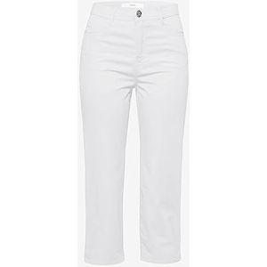 BRAX Dames Style Mary C Ultralight Cotton Broek, wit, 32W / 34L