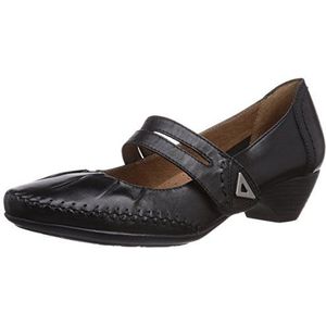 Jana 24311 dames Mary Jane lage schoenen, zwart, 43 EU Breed