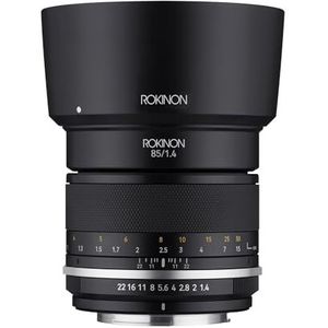 Rokinon Serie II 85 mm F1.4 Weer verzegelde hogesnelheidslens voor Canon EF