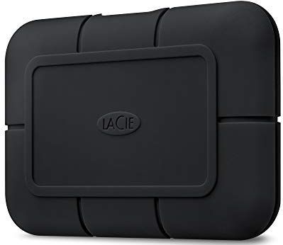 LaCie Rugged SSD Pro 4TB, Externe SSD, voor PC Mac & iPad, Val-, schok- en waterbestendig, Data Rescue Service (STHZ4000800)