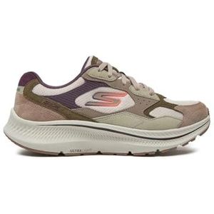 Skechers - Go Run Consistent 2.0 - Sneaker - Natuurlijk - Harige Suede Overlay
