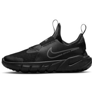 Nike Nike Flex Runner 2 Sneakers voor jongens, Black Plate Flat Antraciet Foto Blauw, 33.5 EU