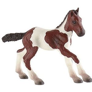 Bullyland 62678 - Speelfiguur Quarter Horse veulen, ca. 9,8 cm, natuurgetrouw, PVC-vrij, als taartfiguur en geschenk voor kinderen vanaf 3 jaar
