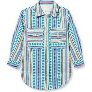 nascita Meisjeshemdjas shirt, meerkleurig blauw, 122 cm