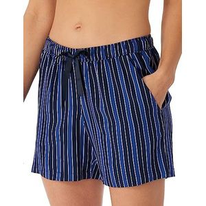 Schiesser Dames pyjama shorts geweven broek mix + Relax Viscose Web, Multicolor 2_180184, 48