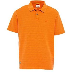 camel active Heren 409965/1P21 T-shirt, oranje, XL, oranje, XL