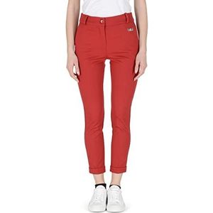 19V69 ITALIA Lea Pr Red casual broek voor dames, Rood, S