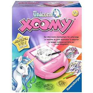 Xoomy Compact Unicorn Puzzel (20 stukjes, thema: tekenen)