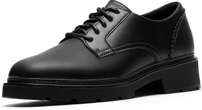 Clarks - Dentelle Lauryl - Sportschoenen - Zwart - Cuir