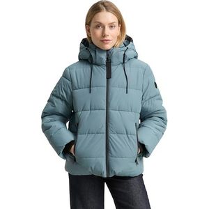 TOM TAILOR Dames 1047528 jas, 31090-Trooper Green, M, 31090 - Trooper Green, M