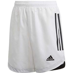Adidas Jongens CONDIVO20 SHOY Sport Shorts, Wit/Zwart, 910Y