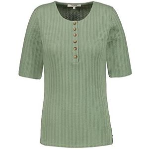 Garcia Dames T-shirt met korte mouwen, zeespray, S, blauw (sea spray), S