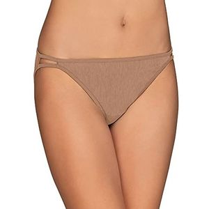Vanity Fair Women's Illumination String Bikini Panties (Regular & Plus Size), Totally Tan, 8