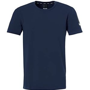 Kempa Status T-shirt voor heren, Donkerblauw, 3XL