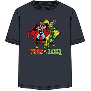 T-shirt Thor en Loki Grijs L