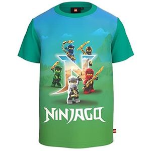 LEGO Ninjago LWTaylor 122 T-shirt voor jongens, 800 groen, 92 voor kinderen