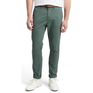 Tom Tailor - Herenbroek - Washed Jasper Green - Chino
