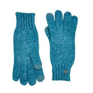 ESPRIT edc by Accessoires 992CA1R301 Handschoen voor dames, voor speciale gelegenheden, 455/TEAL Blue, 1SIZE