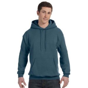 Hanes Heren EcoSmart Hoodie, Midweight Fleece, Pullover Hooded Sweatshirt, Denim Blauw, L