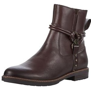 MARCO TOZZI Dames Bootie Zip+Slip 2-25310-43 Enkellaarzen, mokka, 39 EU