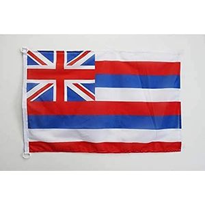 Hawaii vlag 150x90cm - Hawaiiaanse vlag - USA Staat - USA 90 x 150 cm Buiten speciaal - Vlaggen - AZ VLAG